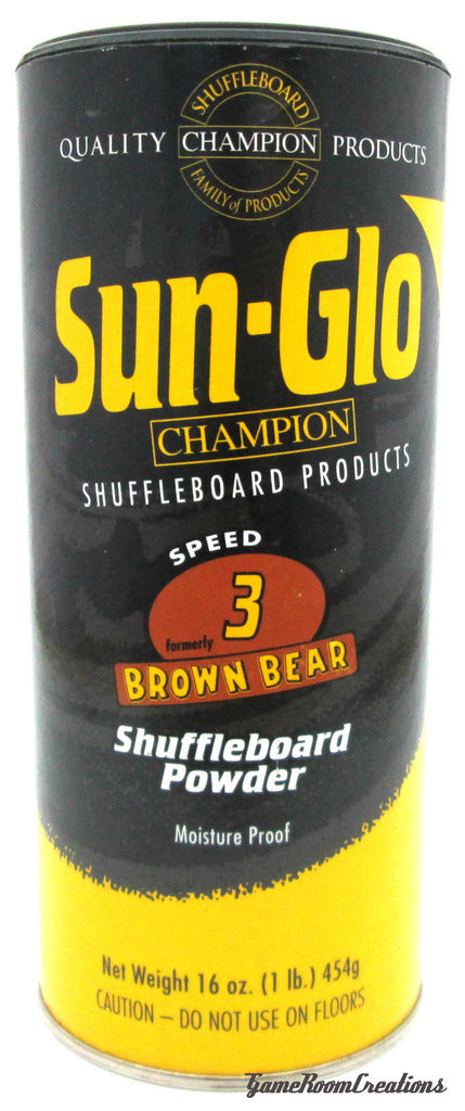 Sun-Glo #3 Speed Shuffleboard Powder Wax - 1 Can