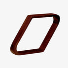 Wooden Diamond 9 Ball Rack - Espresso