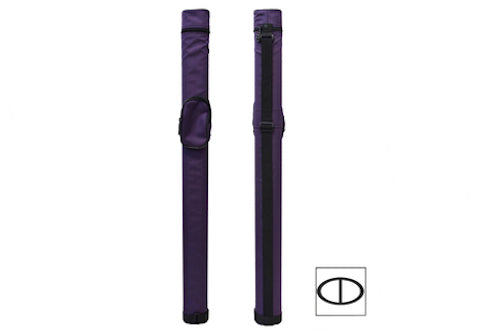 Delta Cue 033-001E-PR 1Bx1S Purple Billiards Pool Cue Stick Case - coolpooltables.com