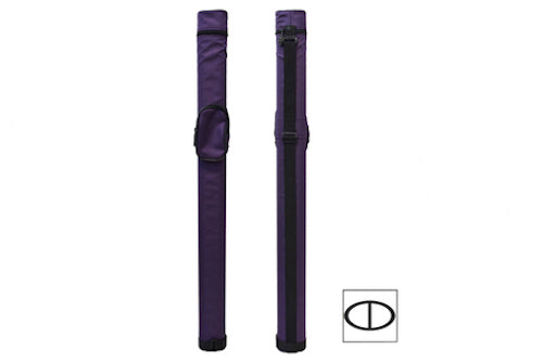 Delta Cue 033-001E-PR 1Bx1S Purple Billiards Pool Cue Stick Case