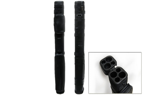 Delta Cue 033-004 2Bx2S Black Billiards Pool Cue Stick Case