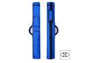 Delta Cue 033-004C-BL 2Bx2S Blue Billiards Pool Cue Stick Case - coolpooltables.com