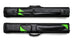 Delta Cue 033-007G-GN 2Bx4S Black with Green Accents Billiards Pool Cue Stick Case