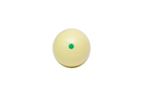 Delta 2 1/4 in. Billiards Deluxe Green Dot Cue Ball w/ Single Green Dot