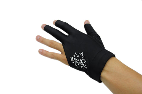 Delta Billiard Glove - Left Hand, Black