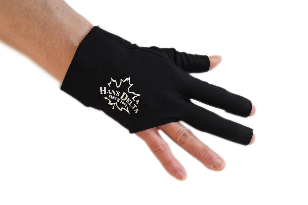 Delta Billiard Glove - Right Hand, Black
