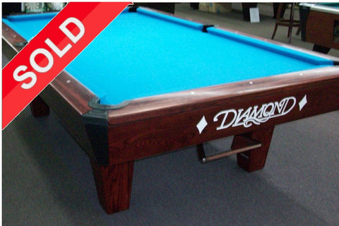 (SOLD) Used 9' Diamond Professional Pool Table