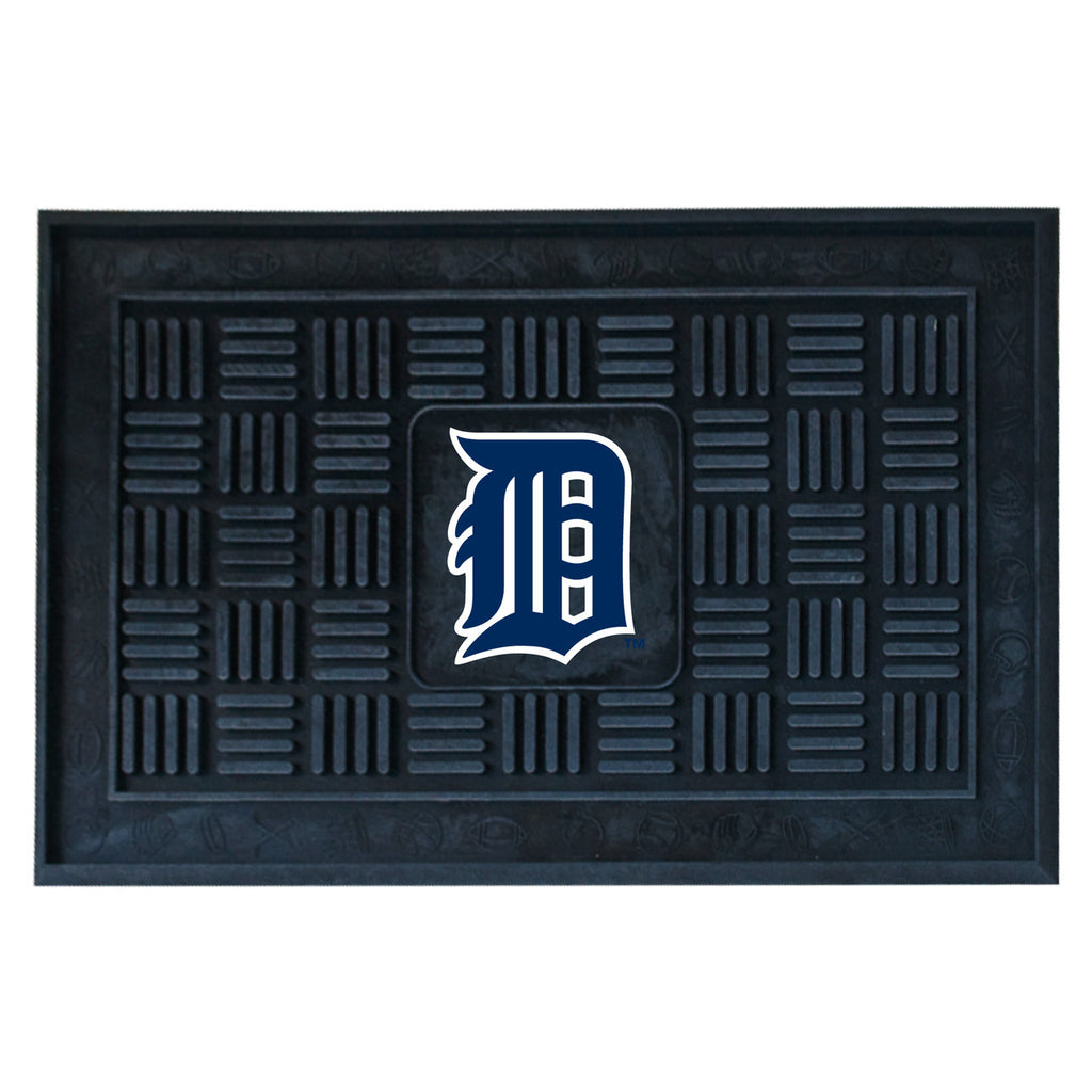 Detroit Tigers Medallion Door Mat