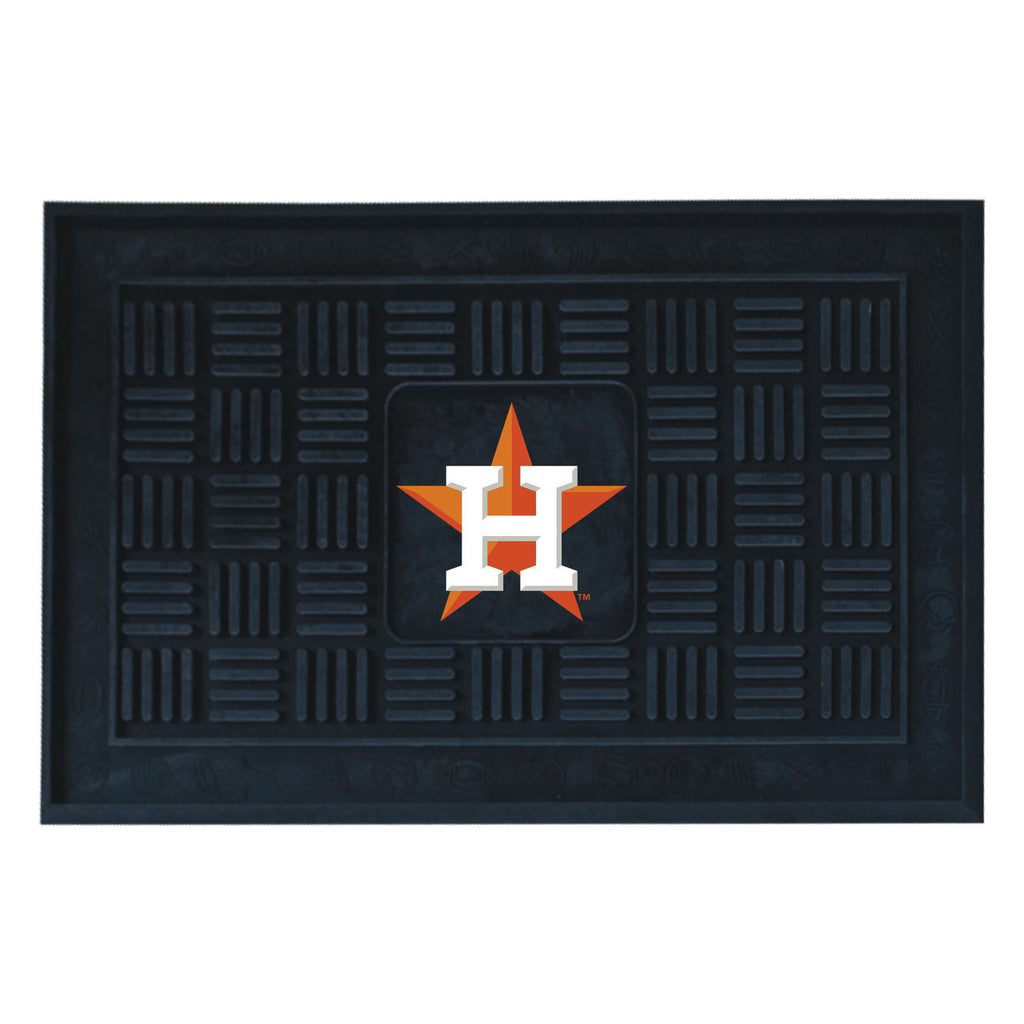Houston Astros Medallion Door Mat