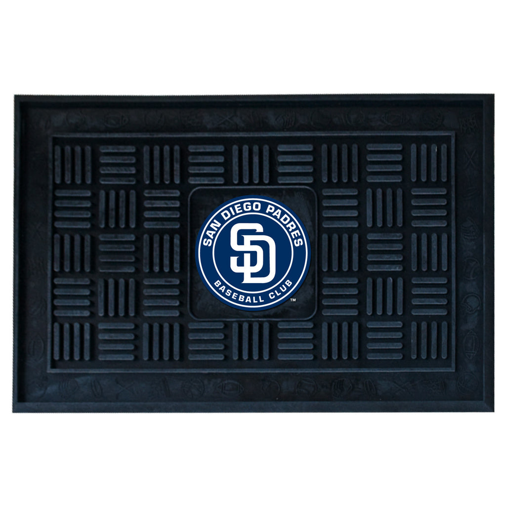 San Diego Padres Medallion Door Mat