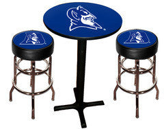 Duke Blue Devils Varsity Pub Table & Bar Stool Set