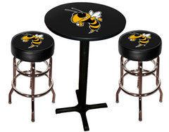 Georgia Tech Yellow Jackets Varsity Pub Table & Bar Stool Set
