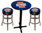 Illinois Fighting Illini Varsity Pub Table & Bar Stool Set