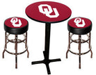 Oklahoma Sooners Varsity Pub Table & Bar Stool Set