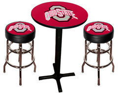 Ohio State Buckeyes Varsity Pub Table & Bar Stool Set