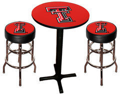 Texas Tech Red Raiders Varsity Pub Table & Bar Stool Set
