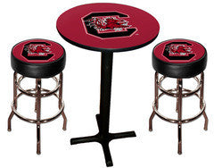 USC Gamecocks Varsity Pub Table & Bar Stool Set
