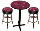 Virginia Tech Hokies Varsity Pub Table & Bar Stool Set
