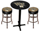 Wake Forest Demon Deacons Varsity Pub Table & Bar Stool Set