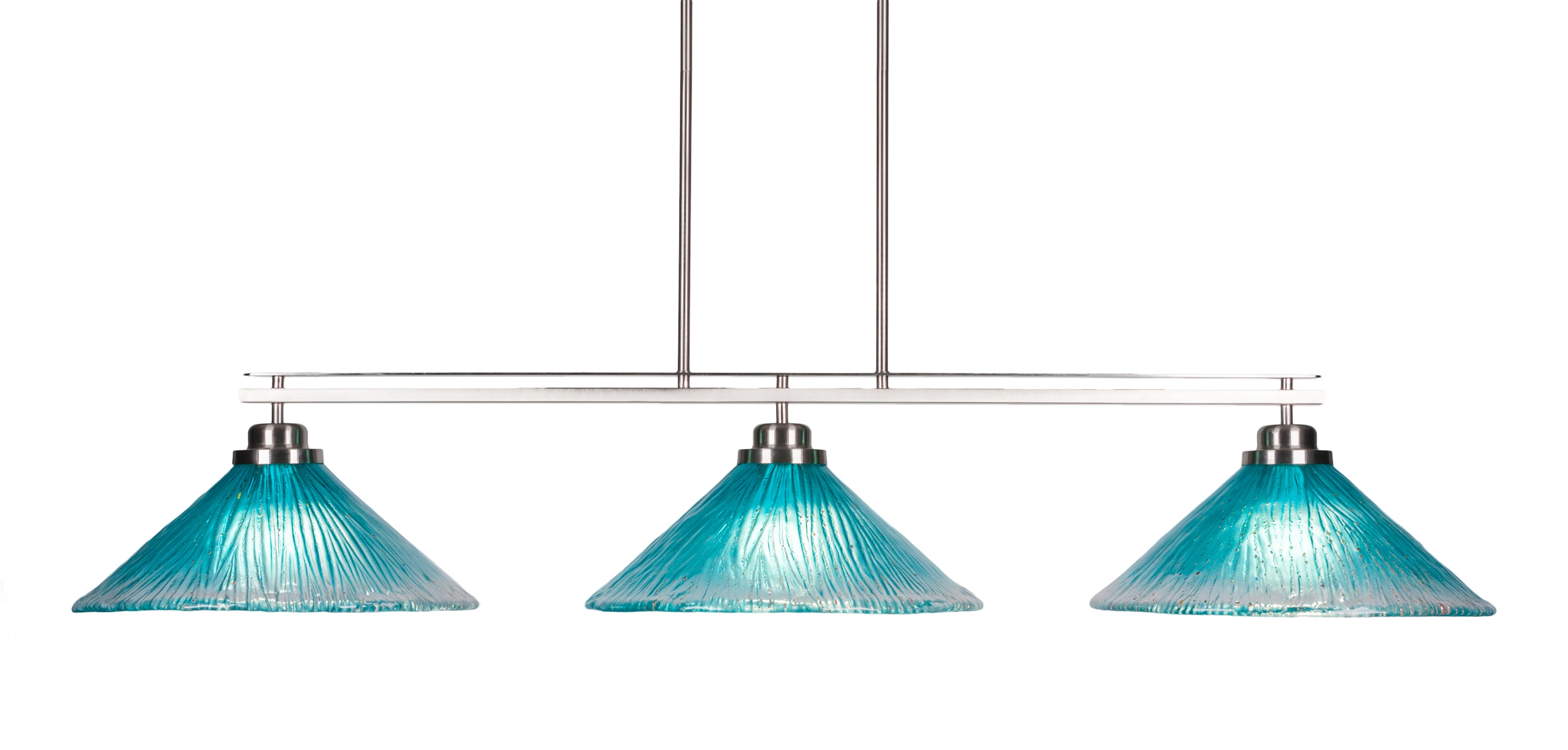 Toltec 2633-BN-715 Odyssey 3 Bulbs Bar Billiards Pool Table Island Light - coolpooltables.com