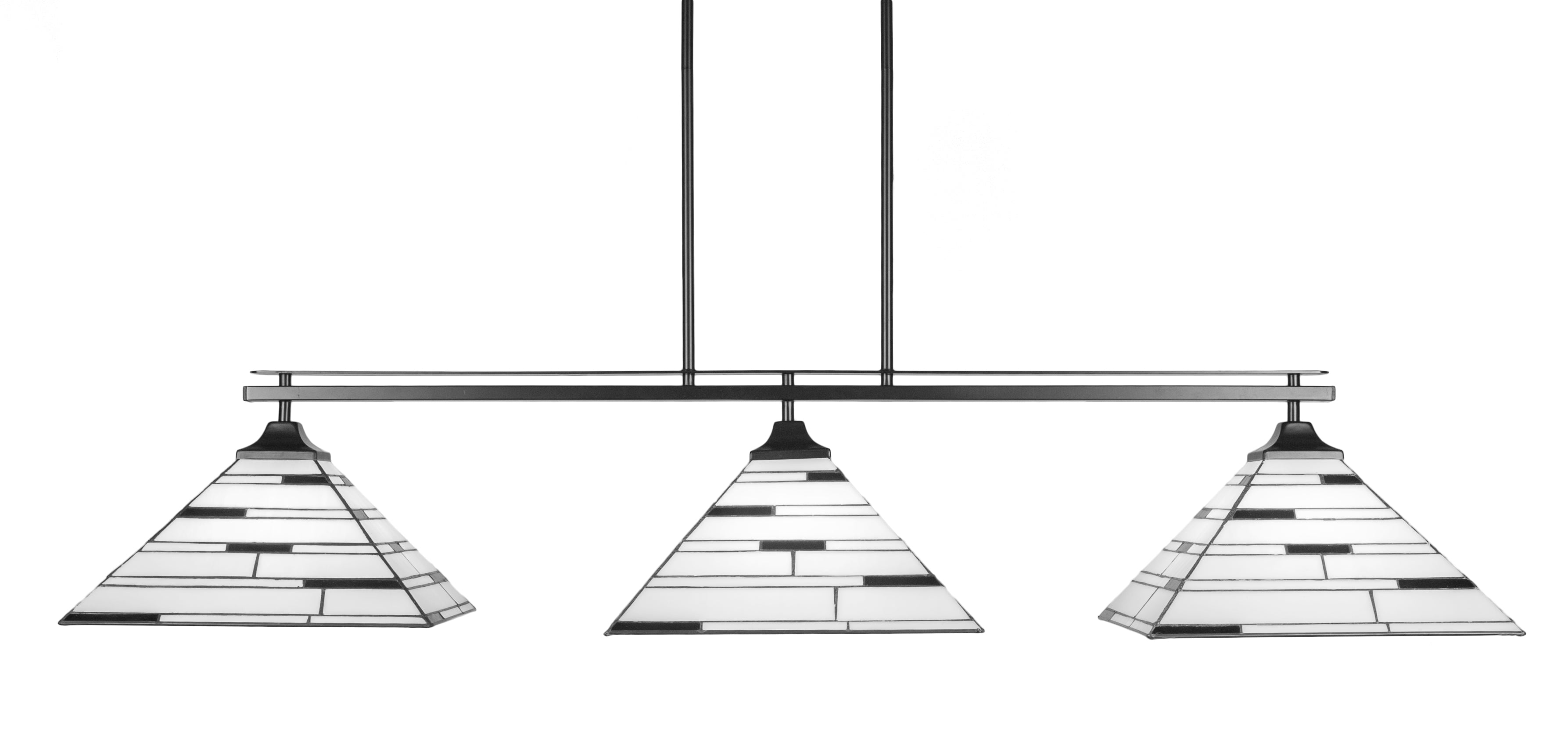 Toltec 2643-MB-952 Odyssey 3 Bulbs Bar Billiards Pool Table Island Light - coolpooltables.com