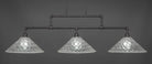Toltec 333-DG-411 Vintage 3 Bulbs Bar Billiards Pool Table Island Light - coolpooltables.com