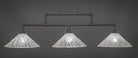 Toltec 333-DG-719 Vintage 3 Bulbs Bar Billiards Pool Table Island Light - coolpooltables.com