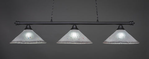 Toltec 373-MB-711 Oxford 3 Bulbs Bar Billiards Pool Table Island Light