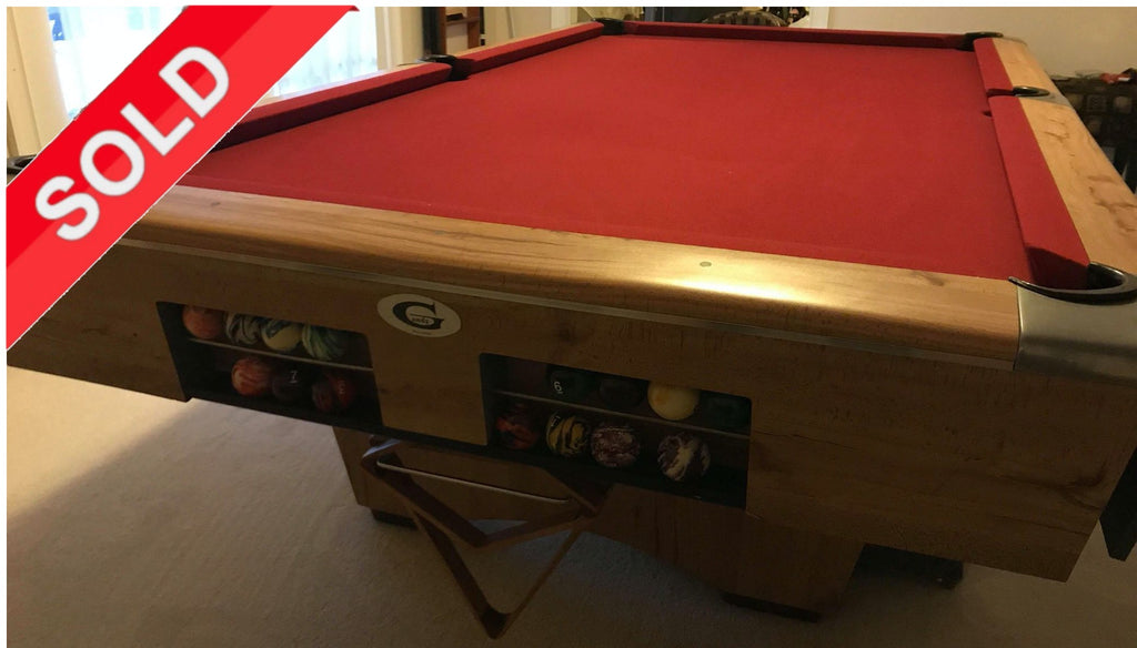 (SOLD) Used 9' Gandy Pool Table