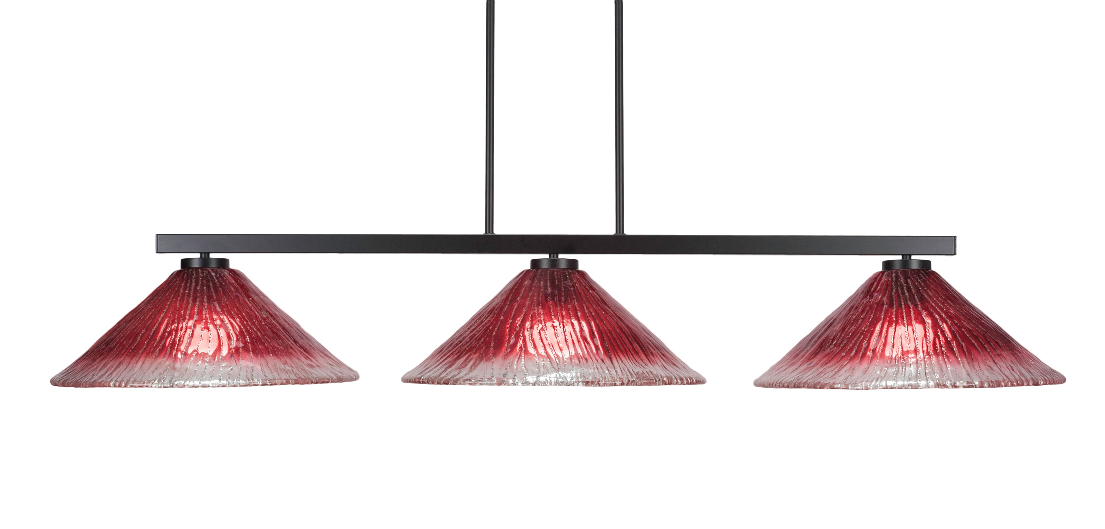 Toltec 4523-MB-716 Atlas 3 Bulbs Bar Billiards Pool Table Island Light - coolpooltables.com