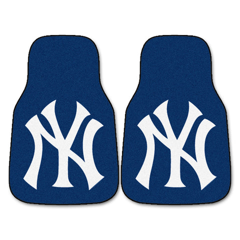 New York Yankees 2-pc Carpet Car Mat Set