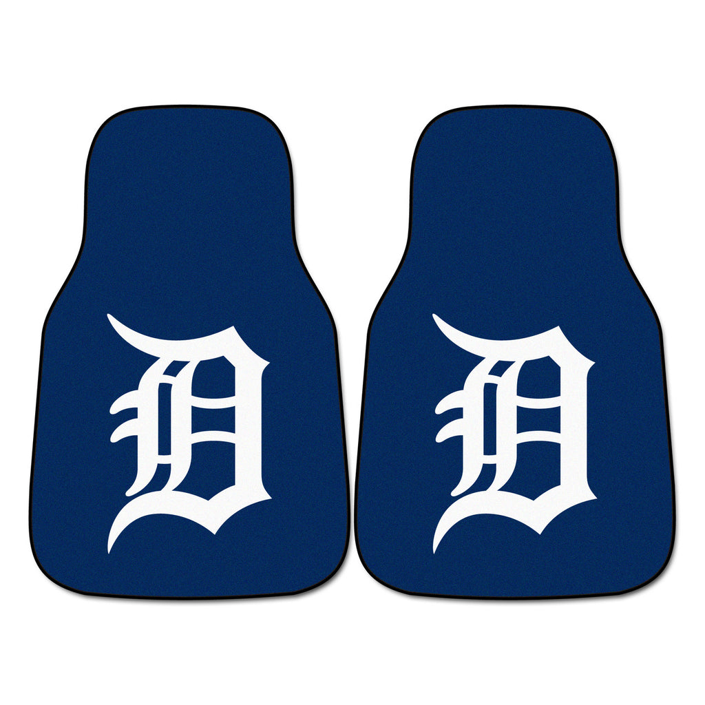 Detroit Tigers 2-pc Carpet Car Mat Set