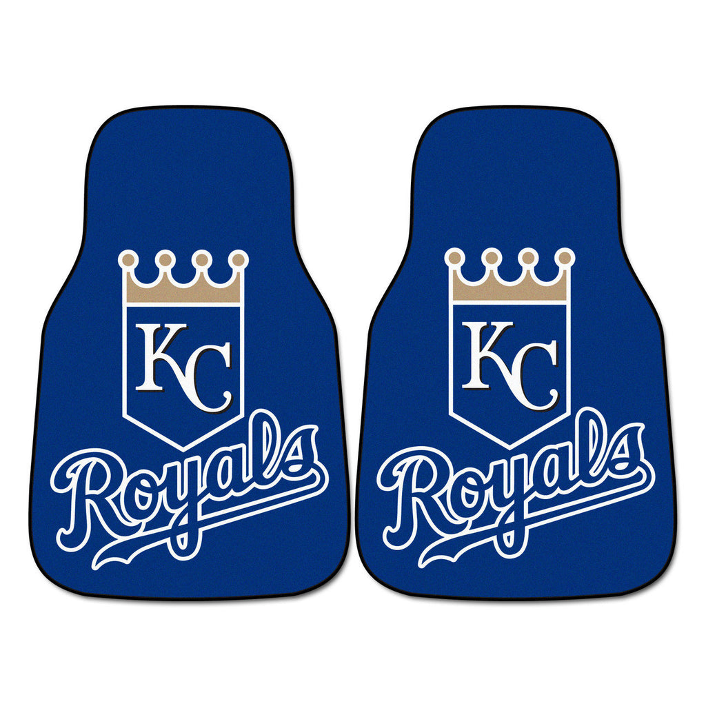 Kansas City Royals 2-pc Carpet Car Mat Set