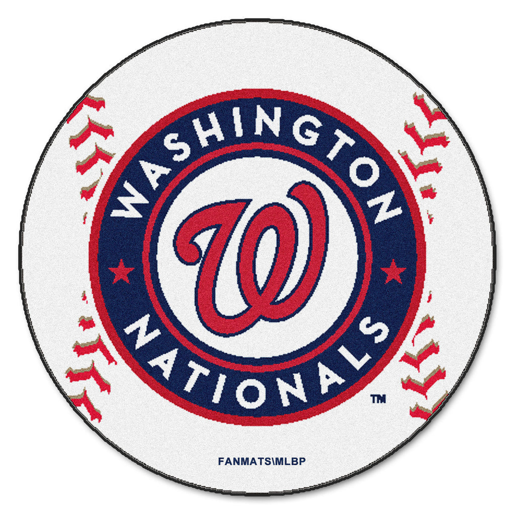 Washington Nationals Baseball Mat