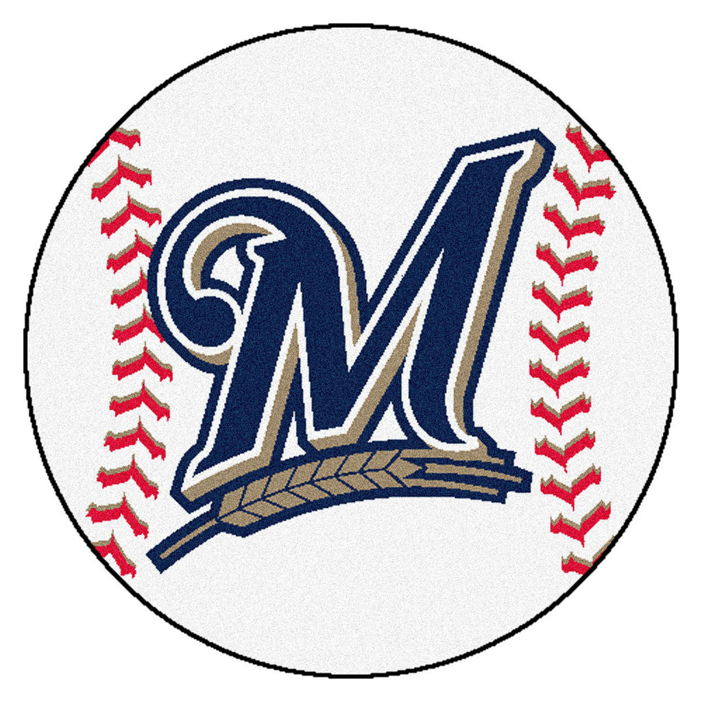 Milwaukee Brewers Baseball Mat