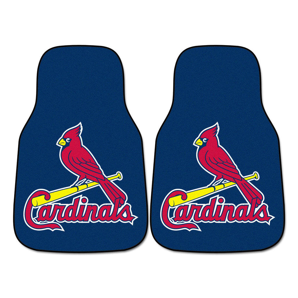 St. Louis Cardinals 2-pc Carpet Car Mat Set