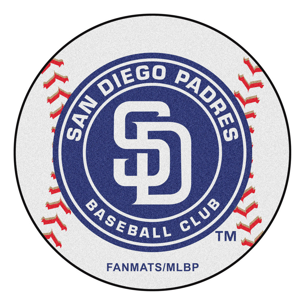 San Diego Padres Baseball Mat
