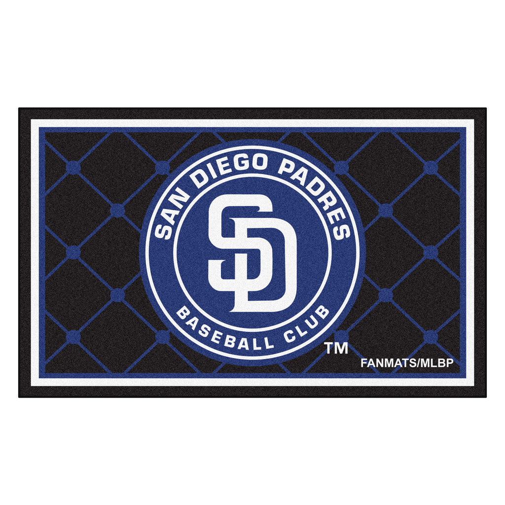 San Diego Padres 4x6 Rug