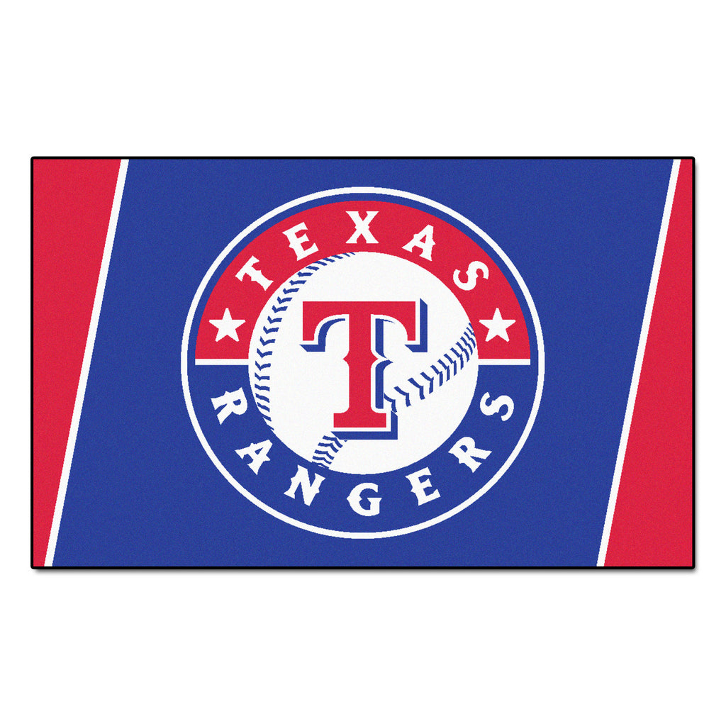 Texas Rangers 4x6 Rug