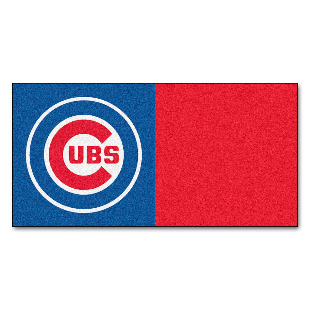 Chicago Cubs Team Carpet Tiles
