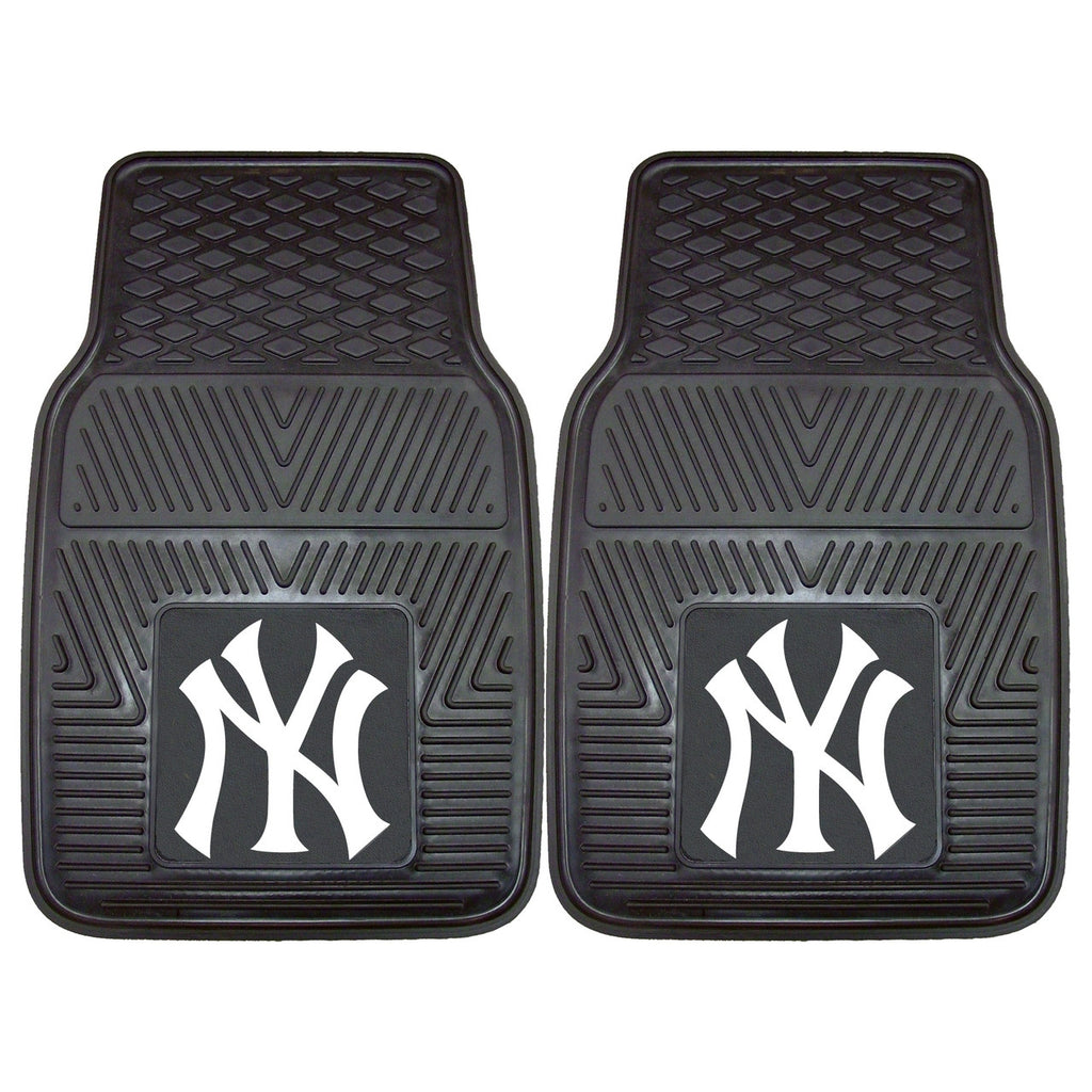 New York Yankees 2-pc Vinyl Car Mat Set