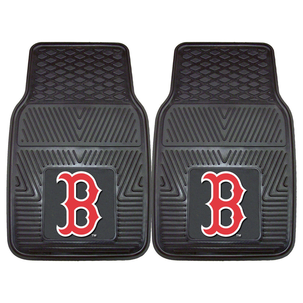 Boston Red Sox 2-pc Vinyl Car Mat Set