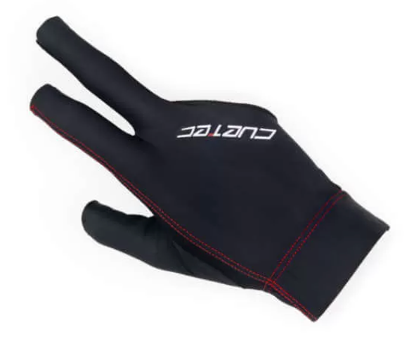 95-740RS Cuetec Axis Billiard Glove - Right Hand Fit (Black, Small)