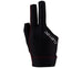 95-740RS Cuetec Axis Billiard Glove - Right Hand Fit (Black, Small)