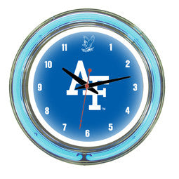 Air Force Falcons 14" Neon Clock