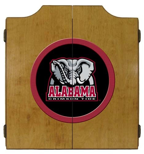 Alabama Elephant Logo Dartboard Cabinet