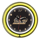Army Black Knights 14" Neon Clock