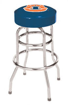 Auburn Tigers Chrome Barstool