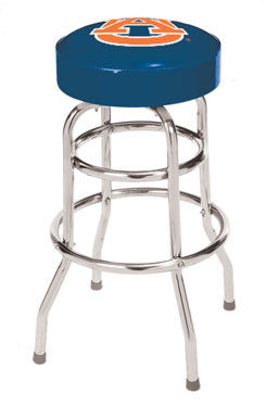 Auburn Tigers Chrome Barstool