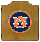 Auburn Tigers Logo Dartboard Cabinet